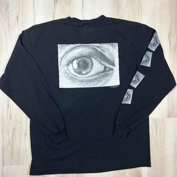 Men's Black T-shirt - Picture 3 of 4